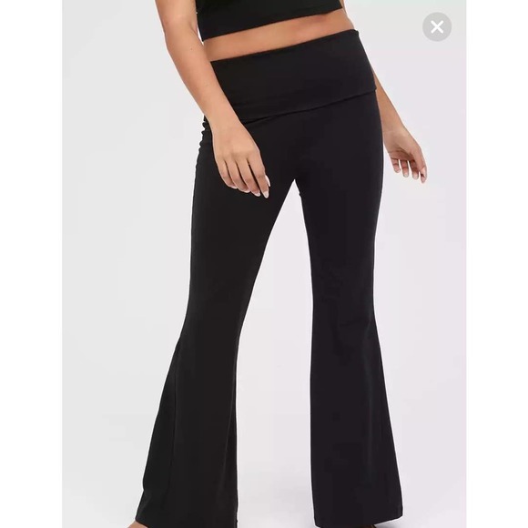 aerie Pants & Jumpsuits Offline By Aerie Og Foldover Super Flare